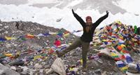 Happy Trekker at Everest Base Camp